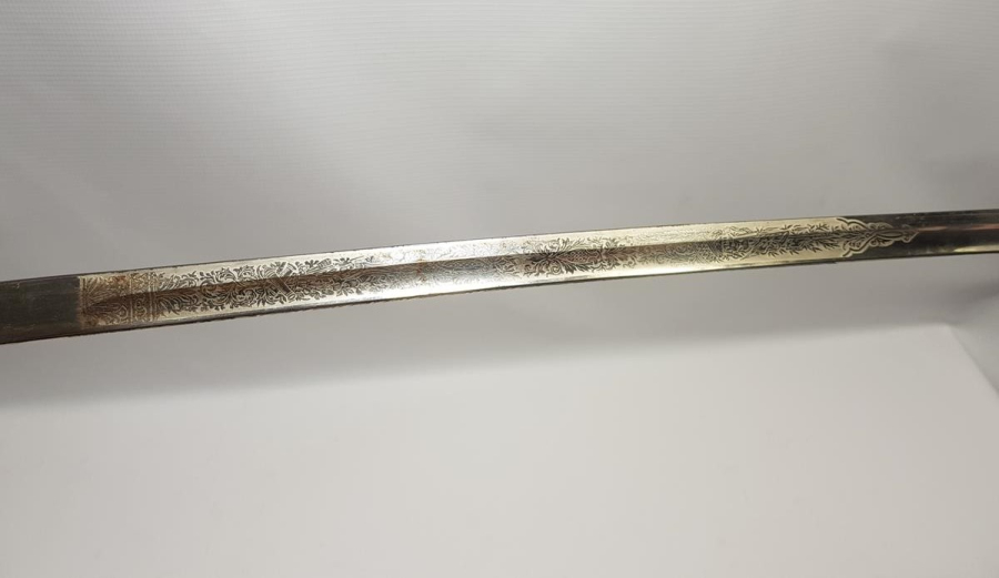 1936 TARİHLİ FAİK LÜTFÜ YAPIMI ÇOK NADİR SUBAY KILICI