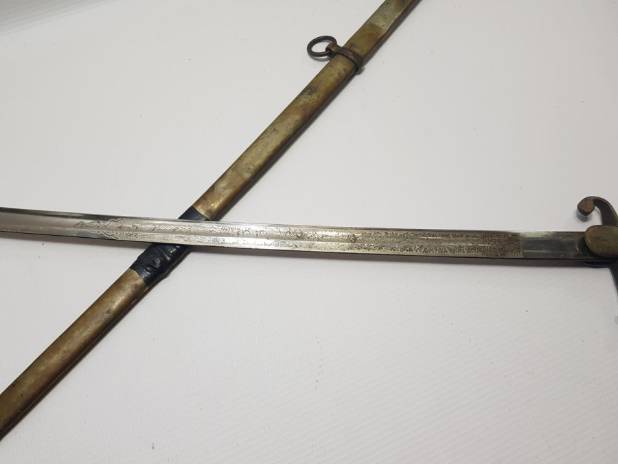 1936 TARİHLİ FAİK LÜTFÜ YAPIMI ÇOK NADİR SUBAY KILICI