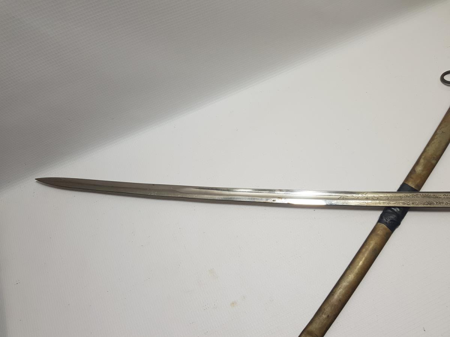 1936 TARİHLİ FAİK LÜTFÜ YAPIMI ÇOK NADİR SUBAY KILICI