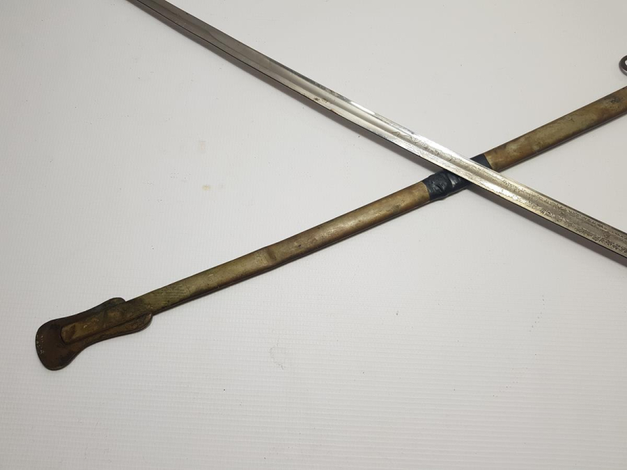 1936 TARİHLİ FAİK LÜTFÜ YAPIMI ÇOK NADİR SUBAY KILICI