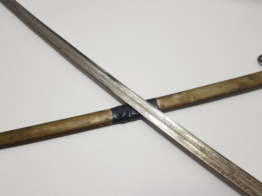 1936 TARİHLİ FAİK LÜTFÜ YAPIMI ÇOK NADİR SUBAY KILICI