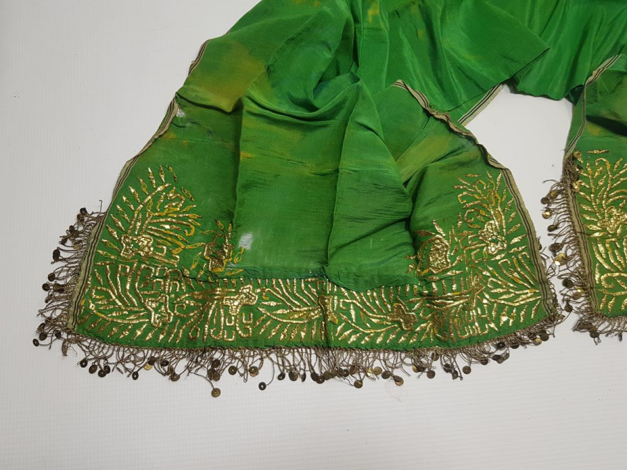 OSMANLI DÖNEMİ ALTIN SIRMA İŞLEMELİ UÇKUR