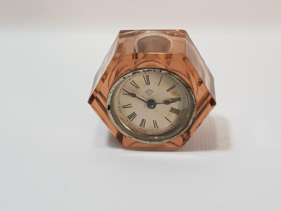 OSMANLI DÖNEMİ ÇOK FARKLI FORMDA ANSONIA MASA SAATİ