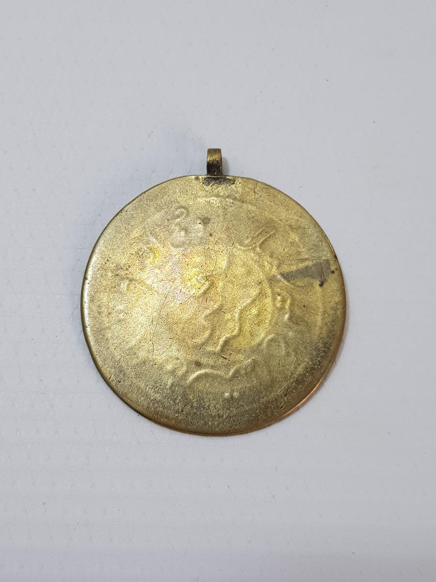 OSMANLI DÖNEMİ KABE RESİMLİ MADALYON