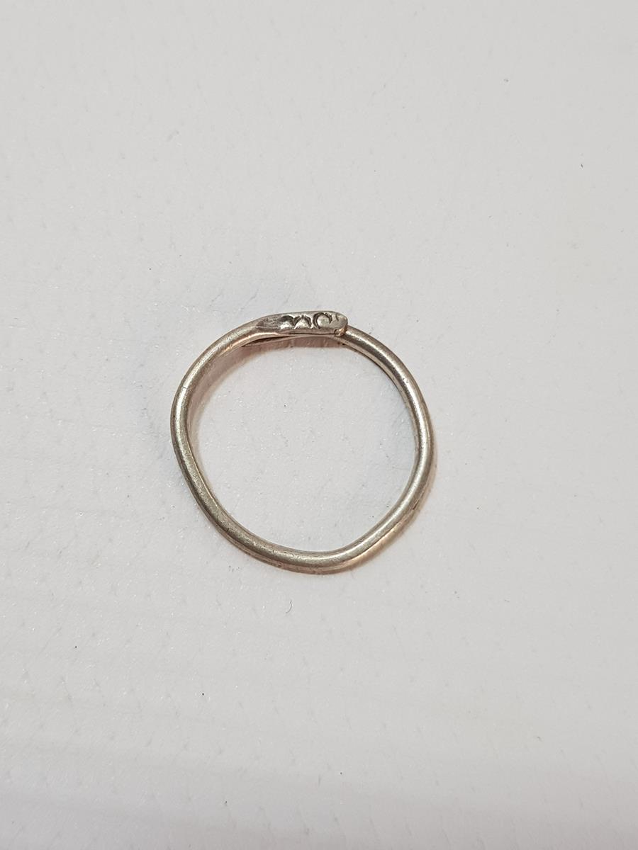 OSMANLI DÖNEMİ MEDİNE-İ MÜNEVVERE YAZILI GÜMÜŞ YÜZÜK