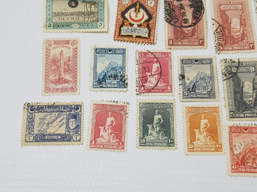 OSMANLI DÖNEMİ PUL LOTU