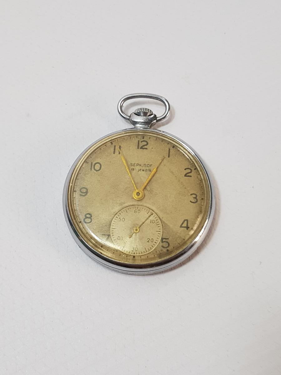 SERKİSOF DEMİRYOLLARI TRENLİ CEP SAATİ