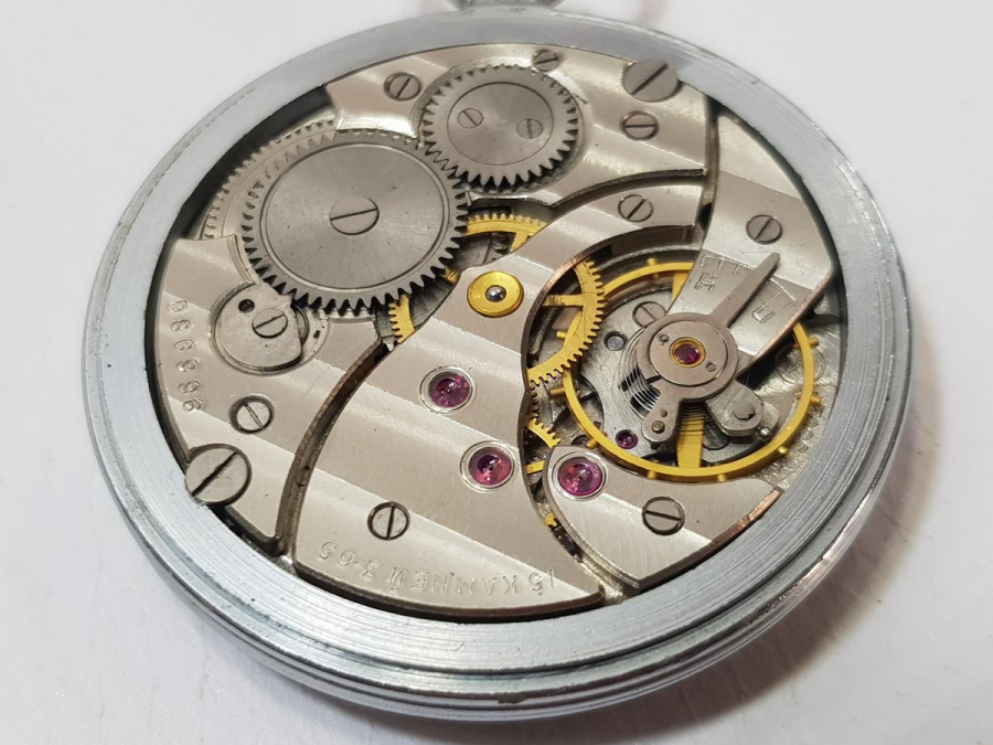 SERKİSOF DEMİRYOLLARI TRENLİ CEP SAATİ