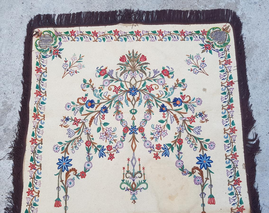 OSMANLI DÖNEMİ TEKKE İŞİ SECCADE