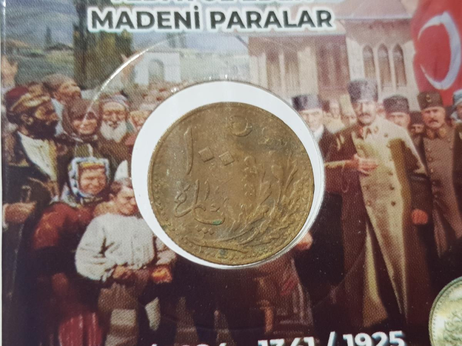 CUMHURİYET TARİHİNİN OSMANLICA YAZILI İLK 100 PARASI