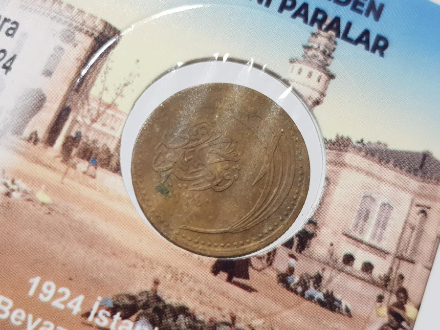 CUMHURİYET TARİHİNİN OSMANLICA YAZILI İLK 100 PARASI