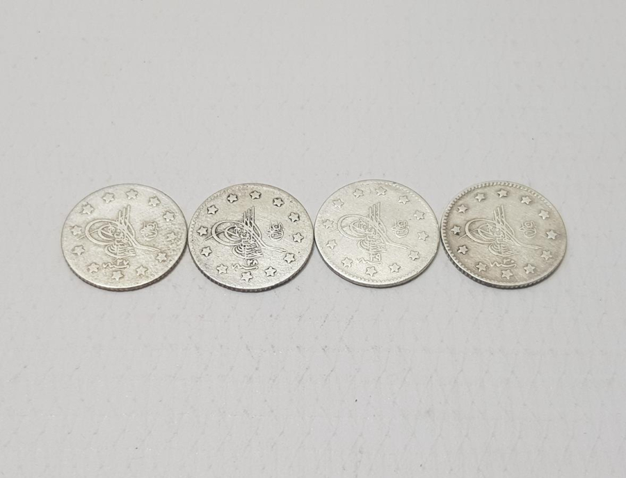 SULTAN ABDÜLHAMİD DÖNEMİ GÜMÜŞ 1 KURUŞ LOTU