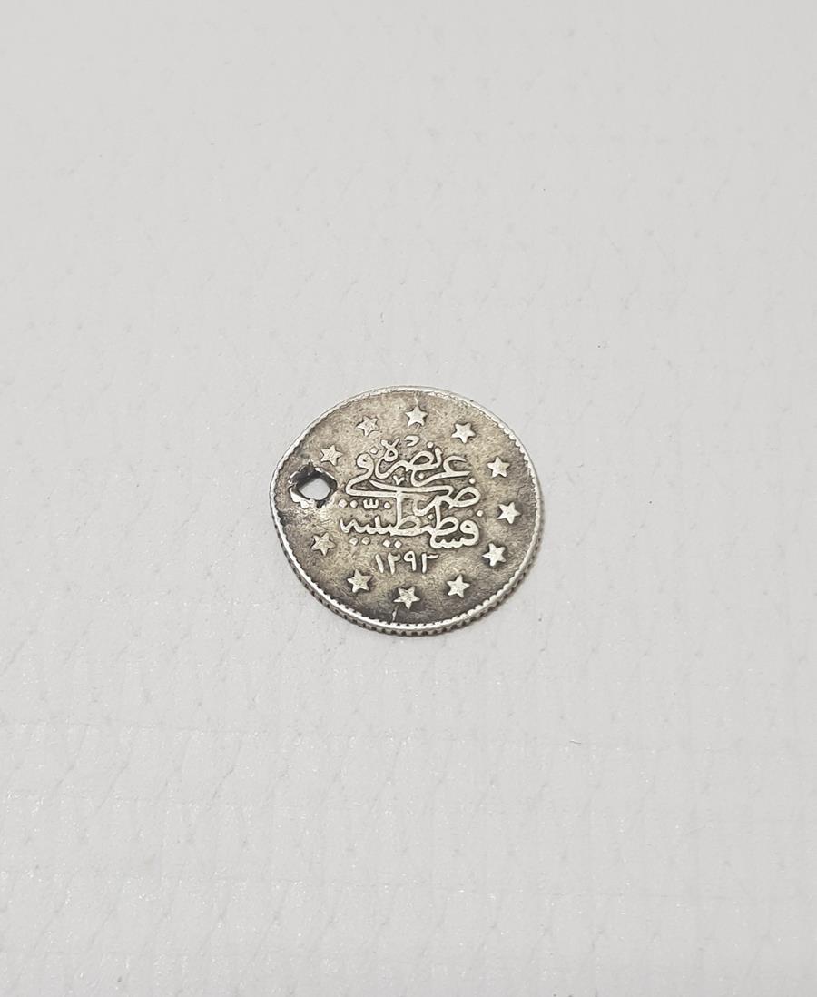 SULTAN ABDÜLHAMİD DÖNEMİ GÜMÜŞ 1 KURUŞ MECİDİYE