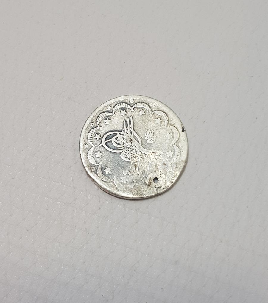 SULTAN ABDÜLHAMİD HAN DÖNEMİ GÜMÜŞ 5 KURUŞ MECİDİYE