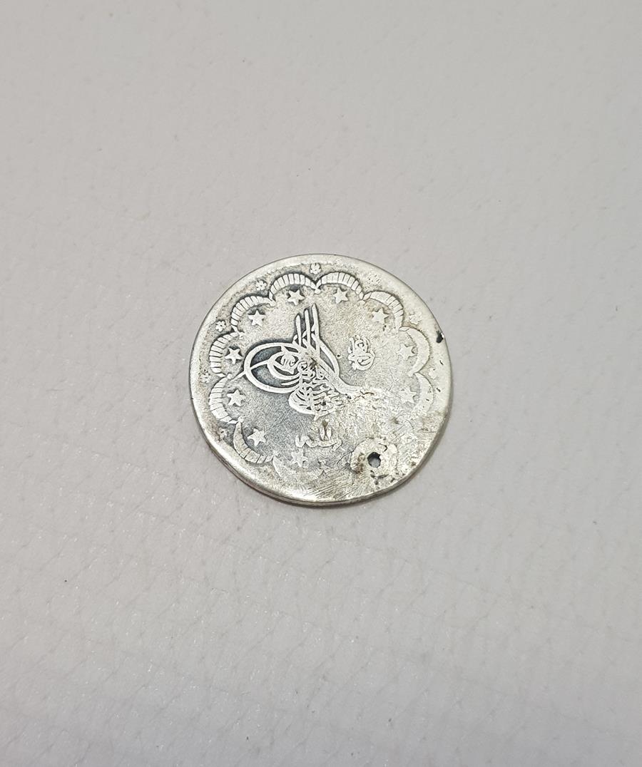 SULTAN ABDÜLHAMİD HAN DÖNEMİ GÜMÜŞ 5 KURUŞ MECİDİYE