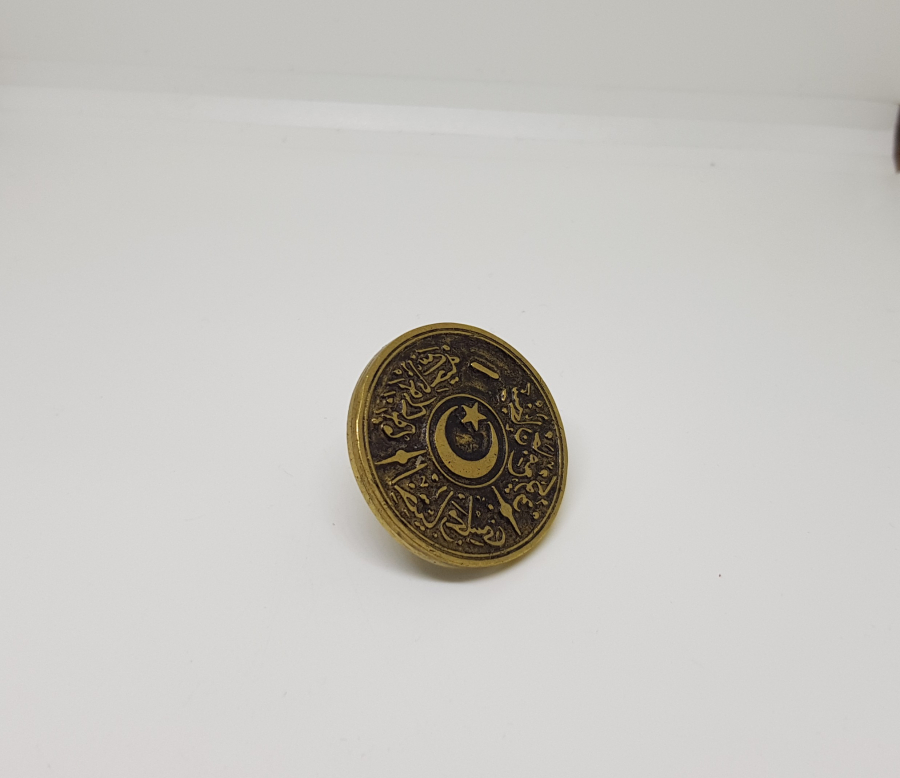 OSMANLI DÖNEMİ KABARTMA İŞÇİLİKLİ İHTİYAR HEYETİ MÜHRÜ