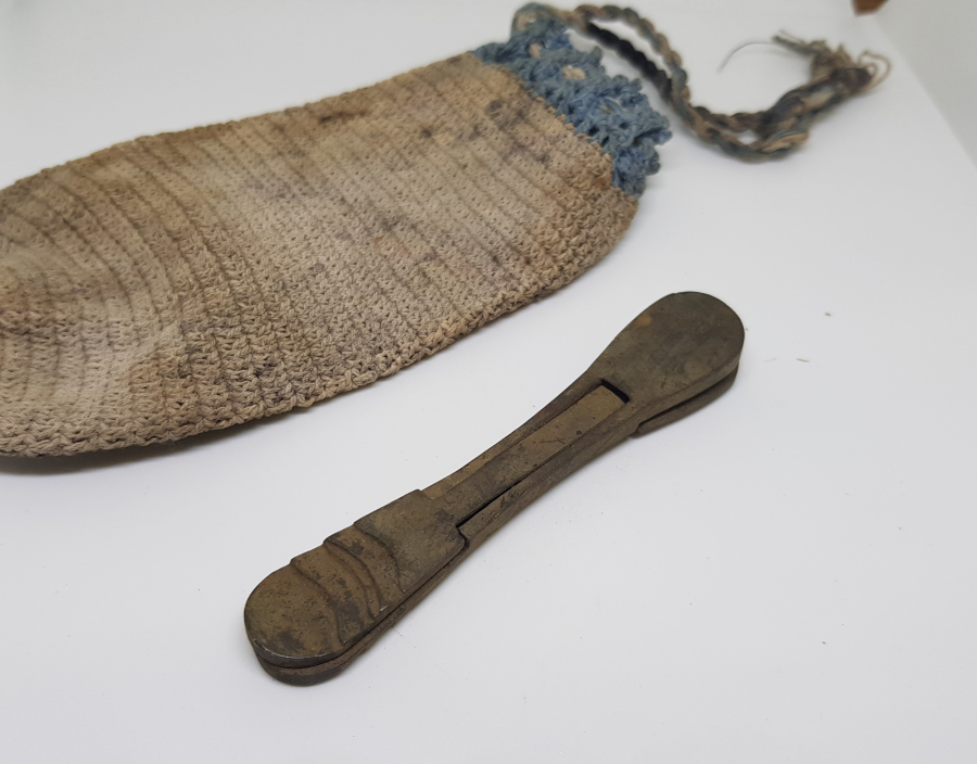 ORİJİNAL KESESİNDE OSMANLI DÖNEMİ MEGIRDITCH USTA KUYUMCU TERAZİSİ - BU USTA İSMİ İLK KEZ GÖRÜLÜYOR