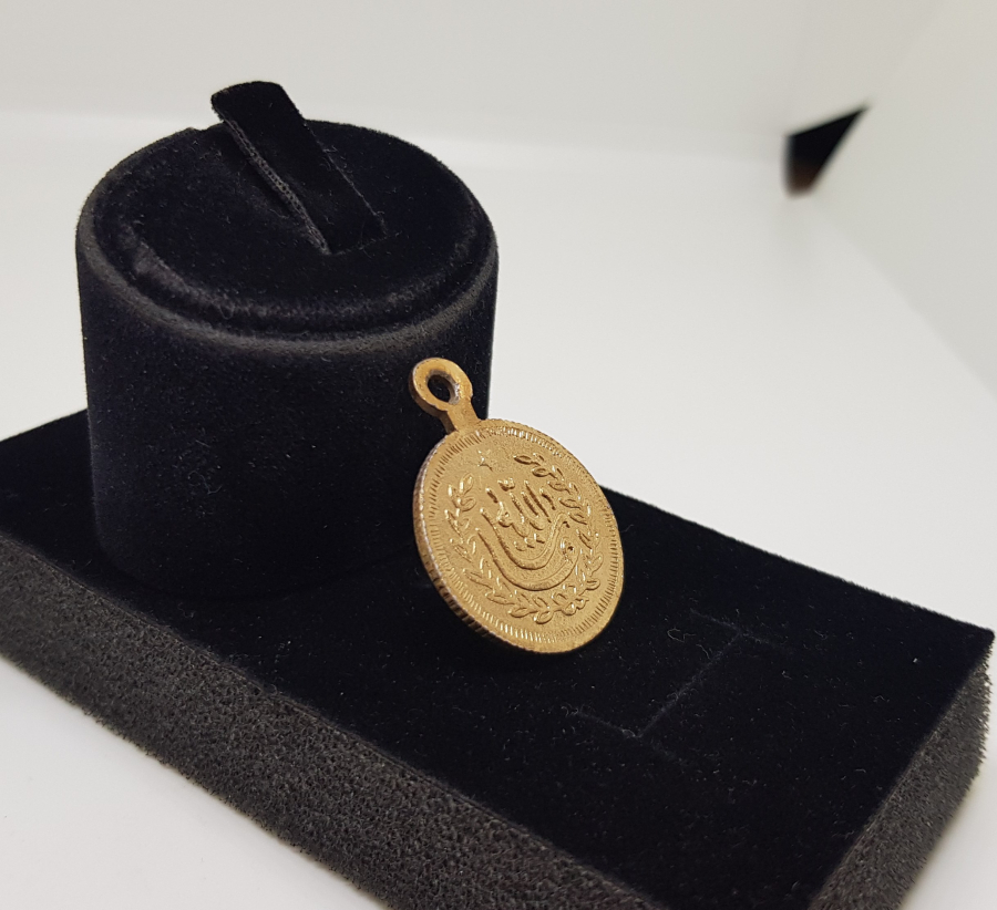 OSMANLI DÖNEMİ ALTIN KAPLAMA SÜNNET MAŞALLAHI