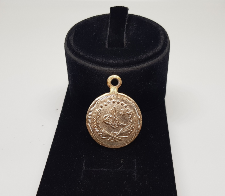 OSMANLI DÖNEMİ ALTIN KAPLAMA SÜNNET MAŞALLAHI