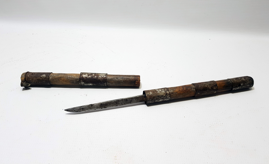 OSMANLI DÖNEMİ GİZLİ ŞİŞLİ ÇERKES İŞİ AT KAMÇISI TUTMACI