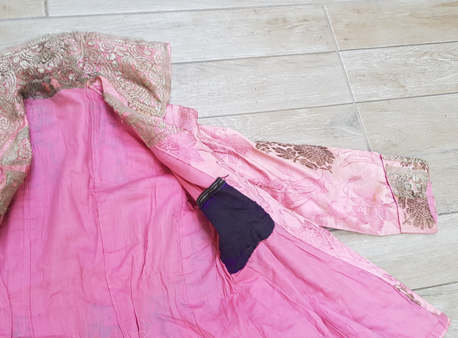 OSMANLI DÖNEMİ İPEK VE GÜMÜŞ SIRMALI SARAY İŞİ HEREKE GELİNLİK