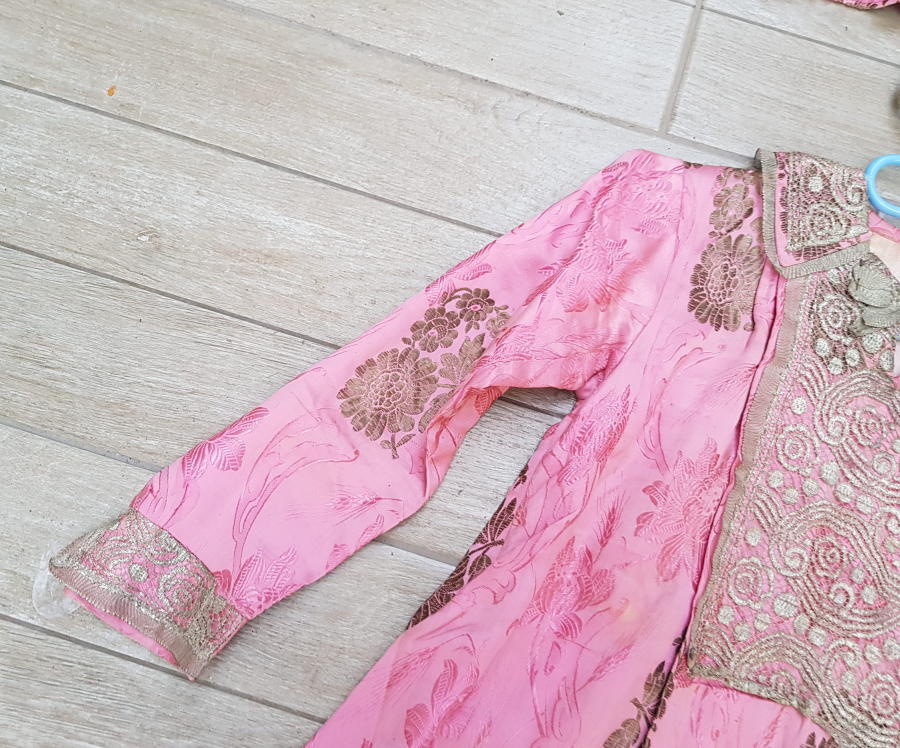 OSMANLI DÖNEMİ İPEK VE GÜMÜŞ SIRMALI SARAY İŞİ HEREKE GELİNLİK