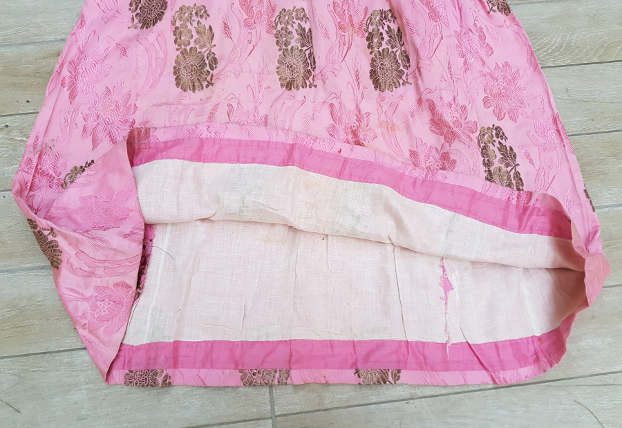 OSMANLI DÖNEMİ İPEK VE GÜMÜŞ SIRMALI SARAY İŞİ HEREKE GELİNLİK