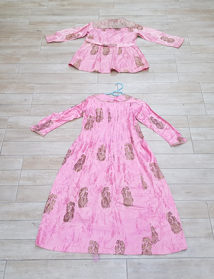 OSMANLI DÖNEMİ İPEK VE GÜMÜŞ SIRMALI SARAY İŞİ HEREKE GELİNLİK