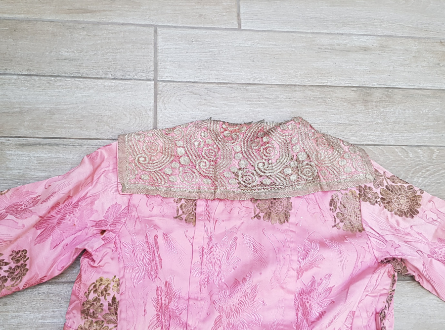 OSMANLI DÖNEMİ İPEK VE GÜMÜŞ SIRMALI SARAY İŞİ HEREKE GELİNLİK