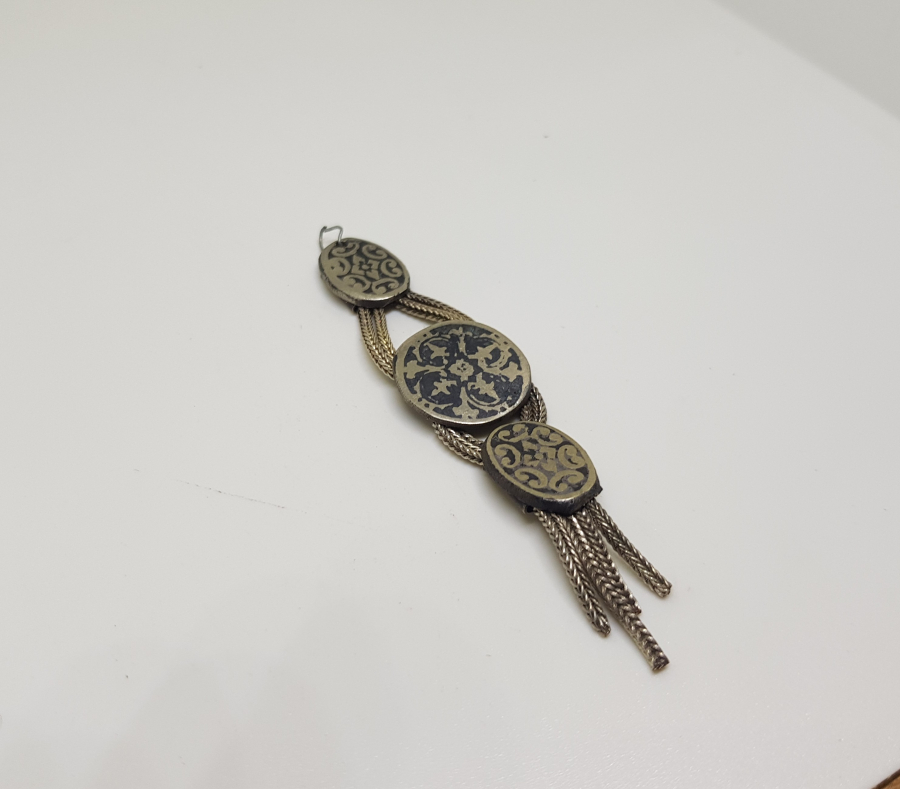 SAVAT İŞÇİLİKLİ ESKİŞEHİR YAPIMI OSMANLI DÖNEMİ KOLYE UCU