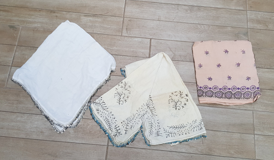 ÜÇ ADET PULLU YAZMA LOTU