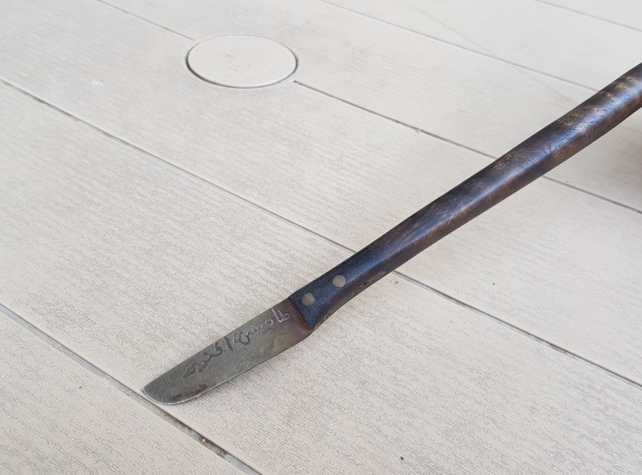 ÜZERİNDE SAHİBİNİN ADI YAZILI ÇOK NADİR HATTAT BIÇAĞI - MAKTA