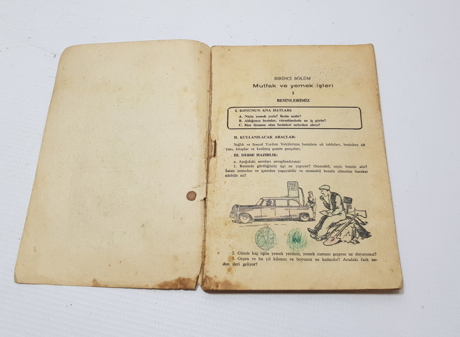 AİLE BİLİGİSİ İLE İLGİLİ ANTİKA KİTAP