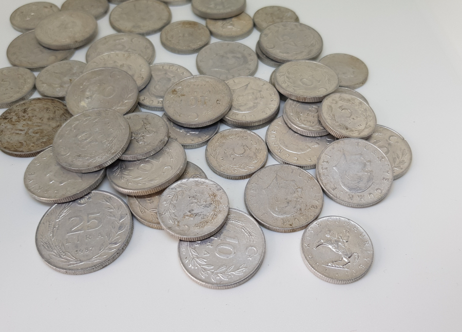 ANTİKA METAL PARA LOTU