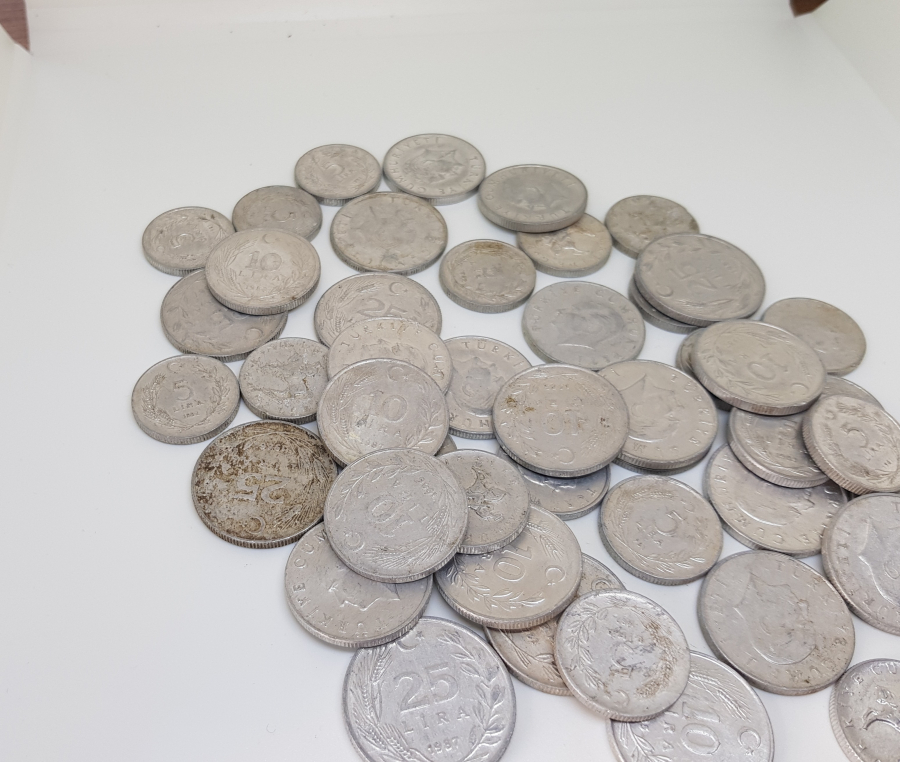 ANTİKA METAL PARA LOTU