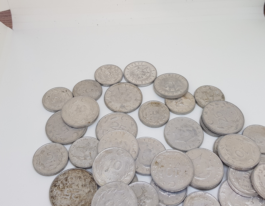 ANTİKA METAL PARA LOTU