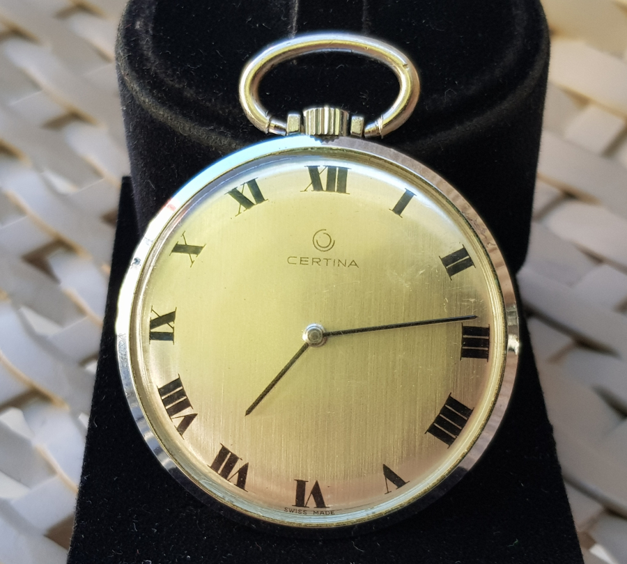 CERTINA MARKA ANTİKA SMOKİN CEP SAATİ