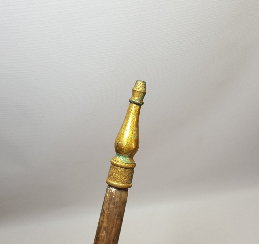 OSMANLI DÖNEMİ GÜMÜŞ TUTMAÇLI BASTON