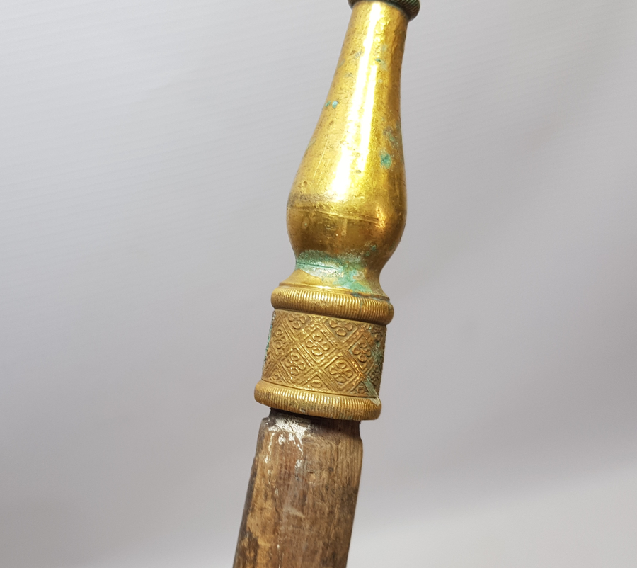 OSMANLI DÖNEMİ GÜMÜŞ TUTMAÇLI BASTON
