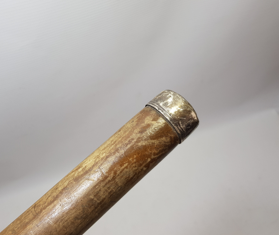OSMANLI DÖNEMİ GÜMÜŞ TUTMAÇLI BASTON