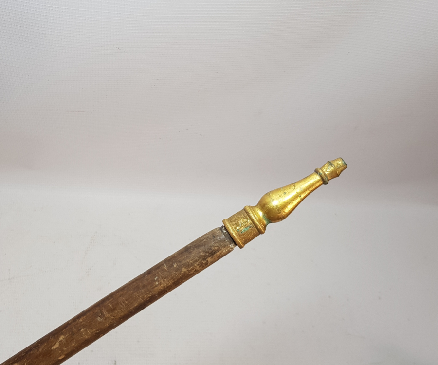 OSMANLI DÖNEMİ GÜMÜŞ TUTMAÇLI BASTON