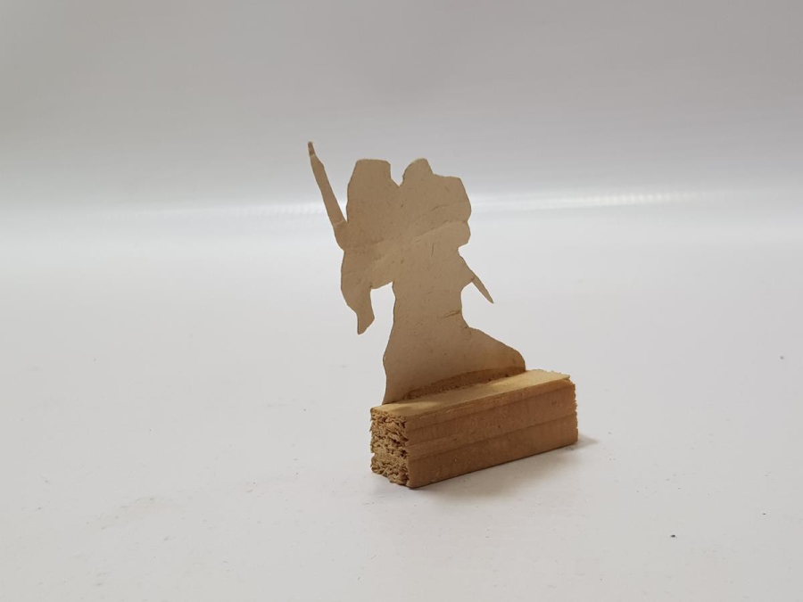 1. DÜNYA SAVAŞI DÖNEMİ ÇOK NADİR KAĞIT TÜRK ASKERİ FİGÜRÜ