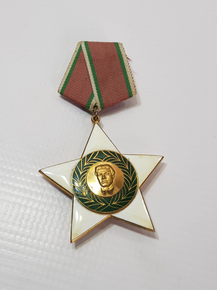 1944 TARİHLİ ÇOK NADİR BULGARİSTAN KOMÜNİZM ONUR MADALYASI