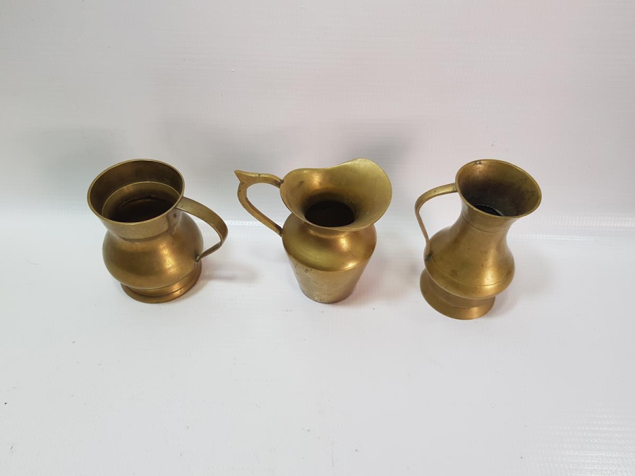 ANTİKA PİRİNÇ SÜTLÜK VE BARDAK LOTU