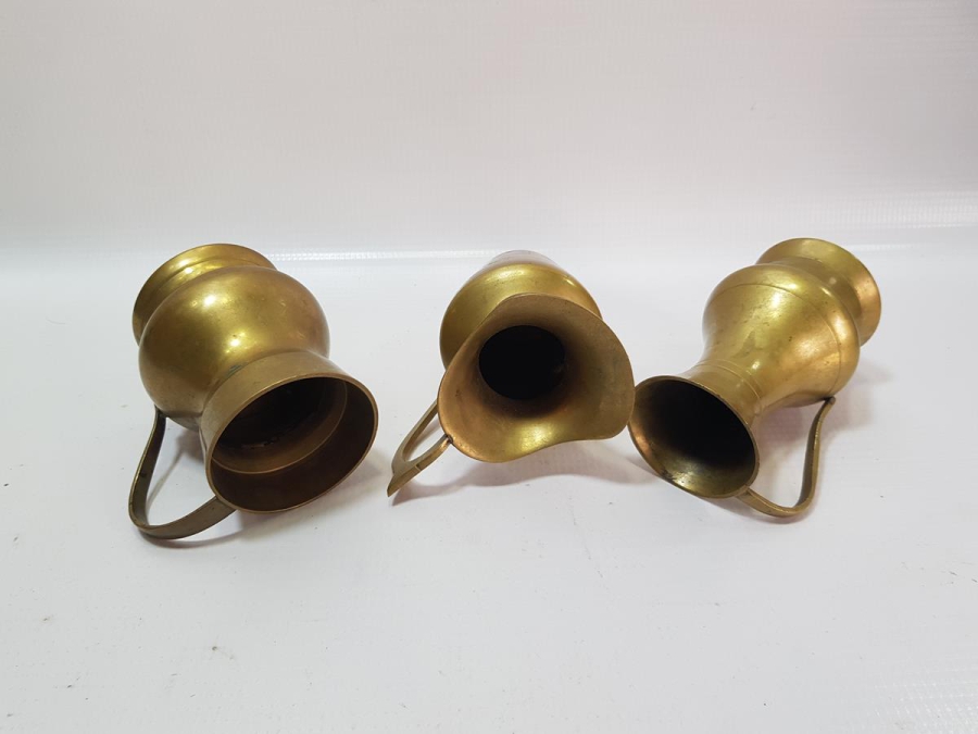 ANTİKA PİRİNÇ SÜTLÜK VE BARDAK LOTU