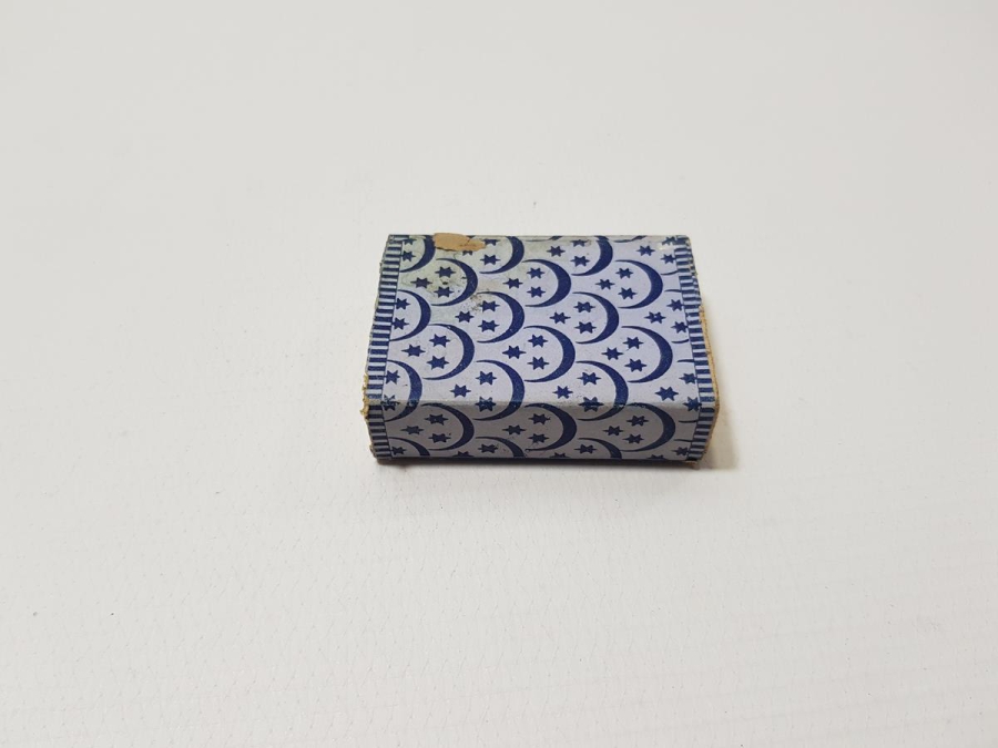 OSMANLI DÖNEMİ AY YILDIZLI VE ÜZERİ OSMANLICA YAZILI DİVİT UCU KUTUSU