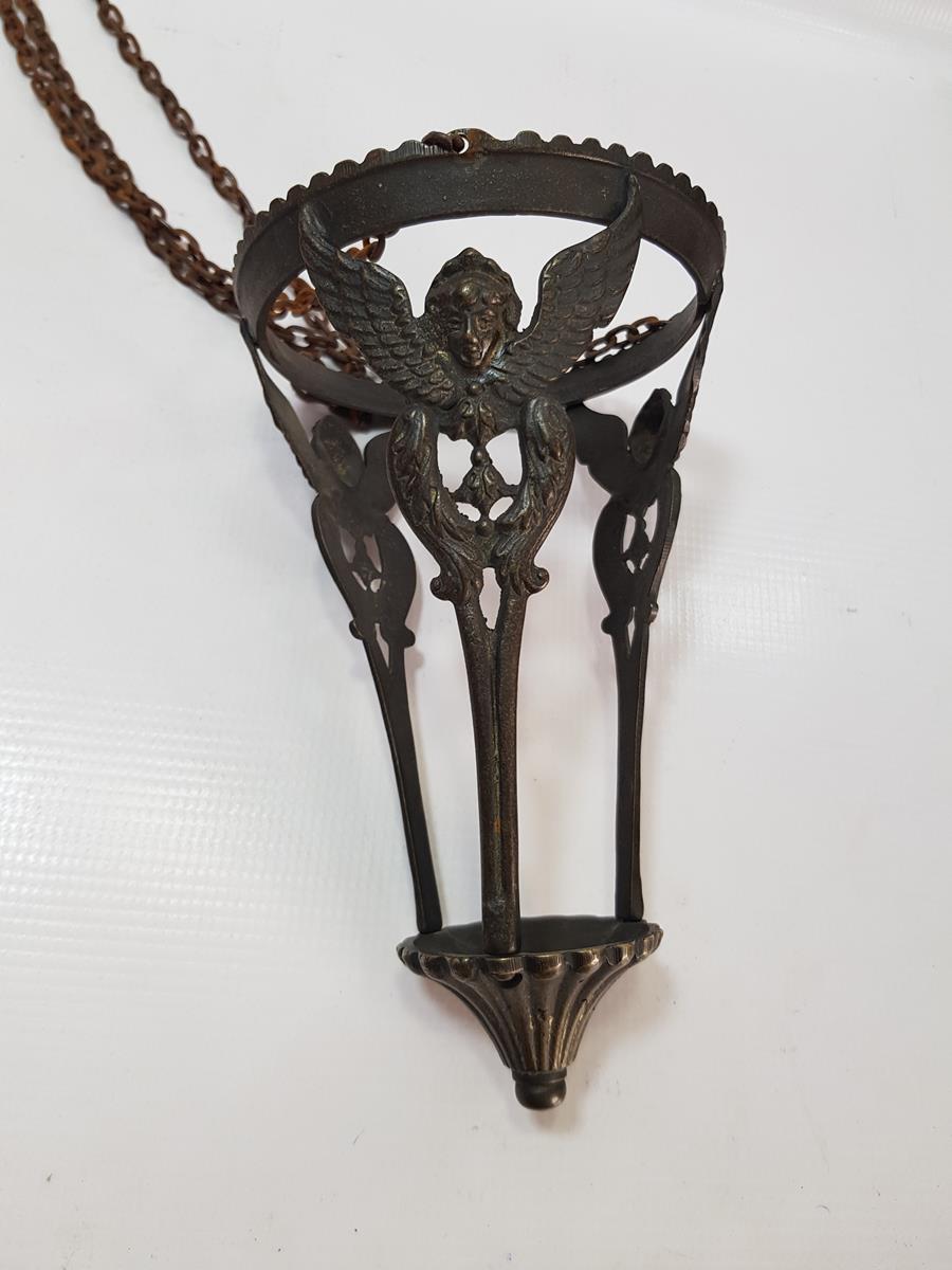 OSMANLI DÖNEMİ RUM İŞİ MELEK FİGÜRLÜ KİLİSE BUHURDANI