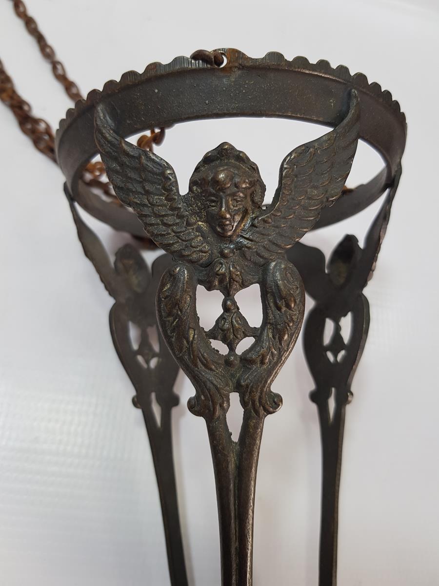 OSMANLI DÖNEMİ RUM İŞİ MELEK FİGÜRLÜ KİLİSE BUHURDANI