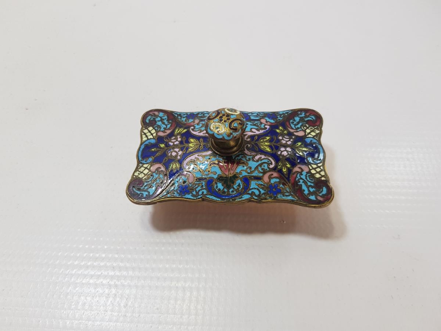 OSMANLI DÖNEMİ ÜZERİ MİNELİ MÜREKKEP KURUTMA ALETİ