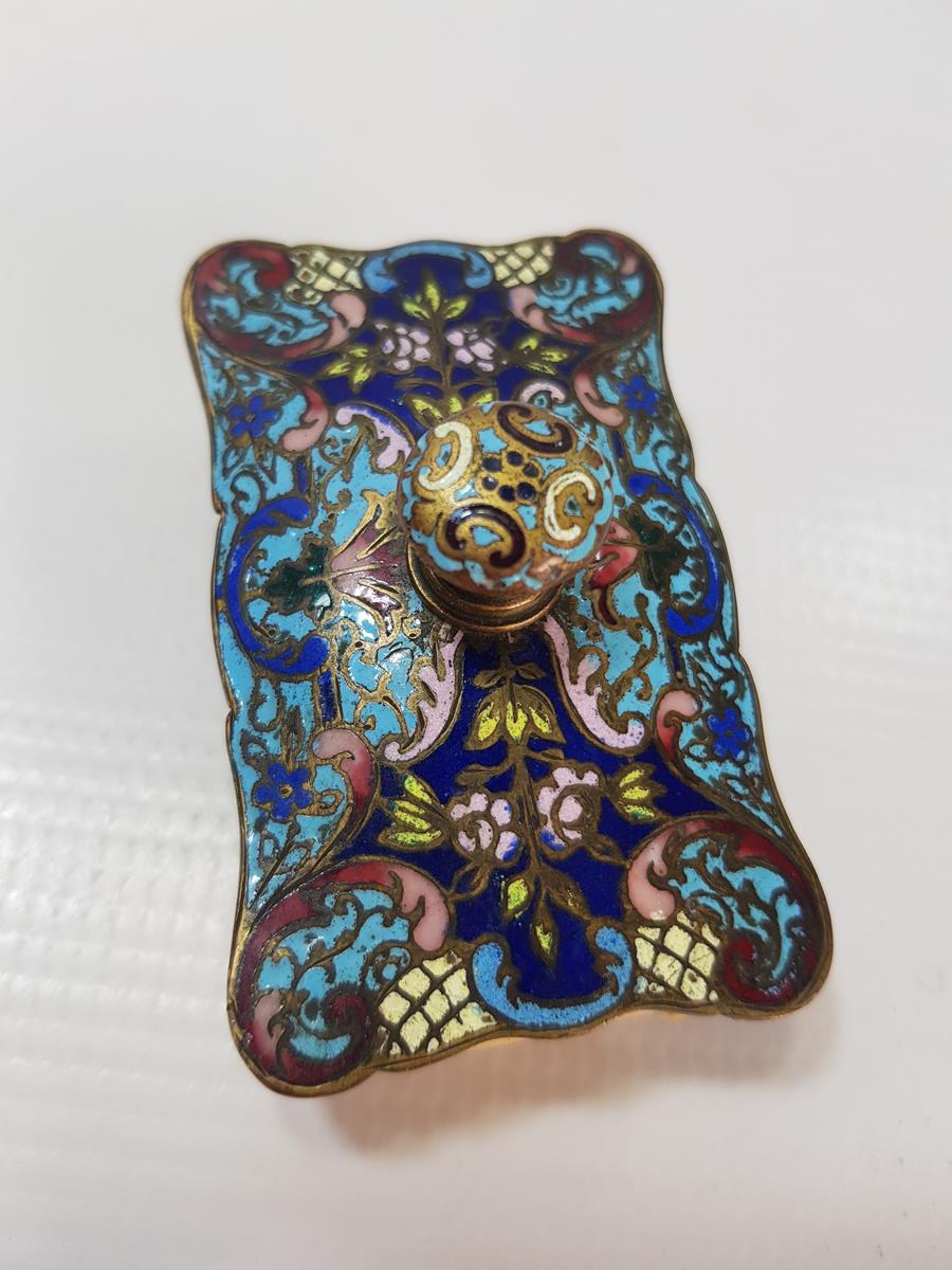 OSMANLI DÖNEMİ ÜZERİ MİNELİ MÜREKKEP KURUTMA ALETİ